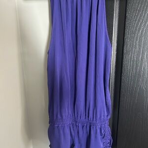 Lululemon athletica Tencel Purple Sleeveless Jumpsuit